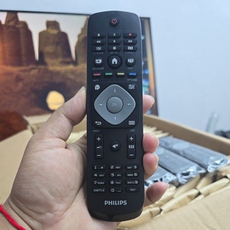 รีโมททีวี Philips ของแท้ ทีวีจอแบนฟิลลิปส์ ใหม่#รีโมทฟิลลิป ราคา ถูกที่สุด ดีลบีเคเค แกลเลอรีภาพที่ 9