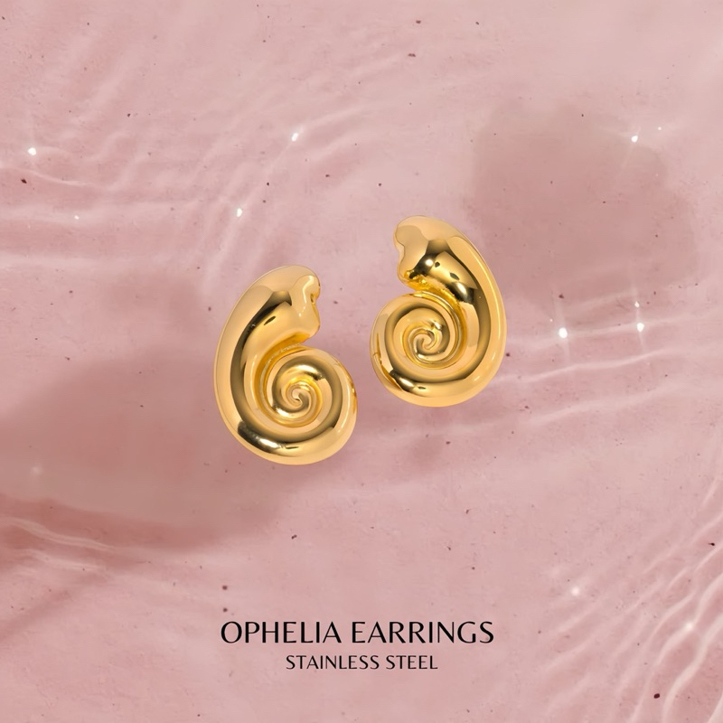 Meraki. Ophelia Earrings (stainless steel)