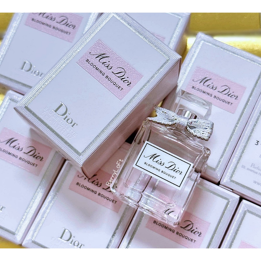 CHRISTIAN DIOR 🎀 Miss Dior Blooming Bouquet EDT 5 ml. ขวดรุ่นใหม่ล่าสุด