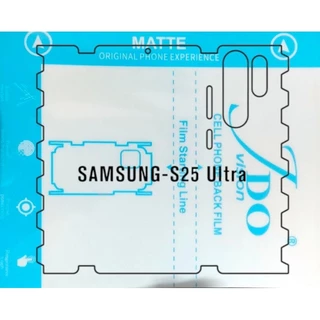 ฟิล์มกันรอยด้าน ใส Samsung ฟิล์มไฮโดรเจล Hydrogelรอบตัวเครื่อง 360 องศา แบบ Full Body ฟิล์มด้าน JDO