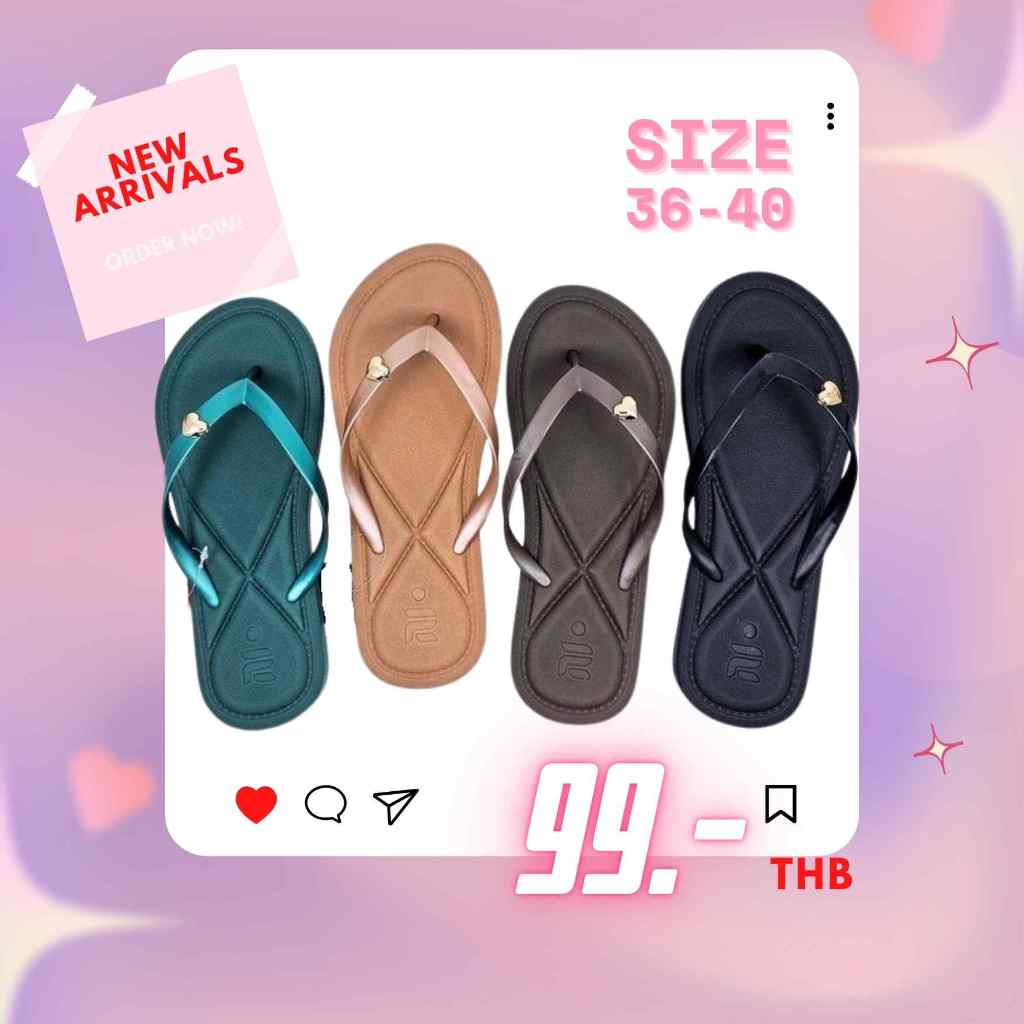 ส่งด่วนภายในวัน มีไซส์ใหญ่ 36-43 Zenith รองเท้าแตะผู้หญิง หูหนีบ PVC นุ่ม ใส่สบาย ZENITH