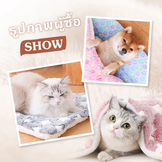 SML พรมนอนสัตว์เลี้ยง เบาะนอนสำหรับสัตว์เลี้ยง เบาะรองนั่ง ที่นอนสุนัข ที่นอนแมว เบาะโซฟา