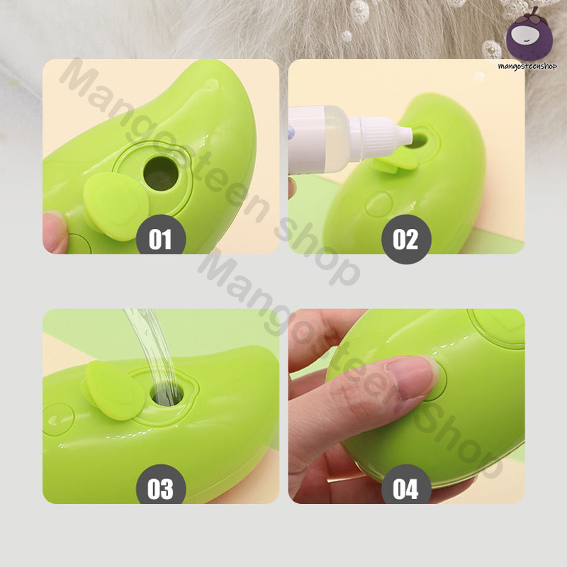 🐱สเปรย์ไฟฟ้า หวีกําจัดขนSteam Dog Brush Cat Hair Brush สุนัข Triple Pet Grooming Steamy Supplies - รูปที่ 5