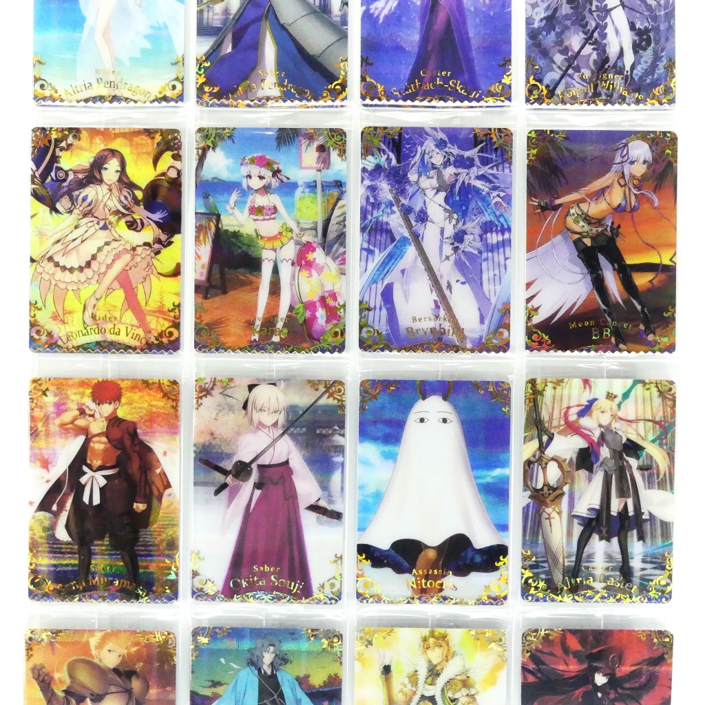 Fate/grand Order รูปแบบเวเฟอร์การ์ด (ST) Wafer Card Variation Type-Moon FGO Project Bandai Direct Fr
