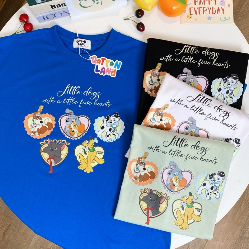 SIS.ON | พร้อมส่ง🧸เสื้อยืดโอเวอร์ไซส์ oversize QT ลิตเติ้ลด็อก