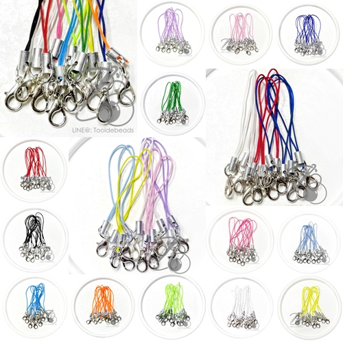 ***10 ชิ้น*** สายห้อยโทรศัพท์ แพคเล็ก พร้อมส่งจากไทย