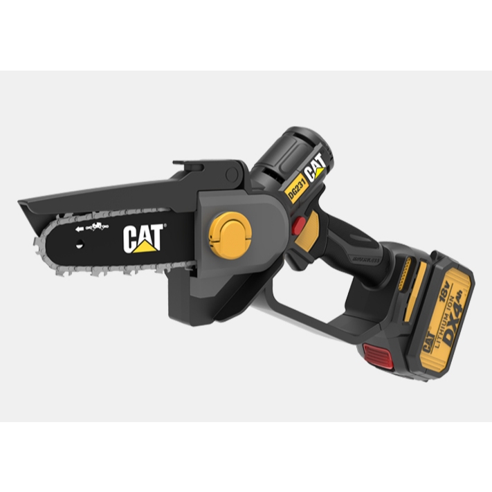 CAT เลื่อยโซ่ไร้สาย ขนาด 4.7 นิ้ว 18V (พร้อมแบตเตอรี่) รุ่น DG231