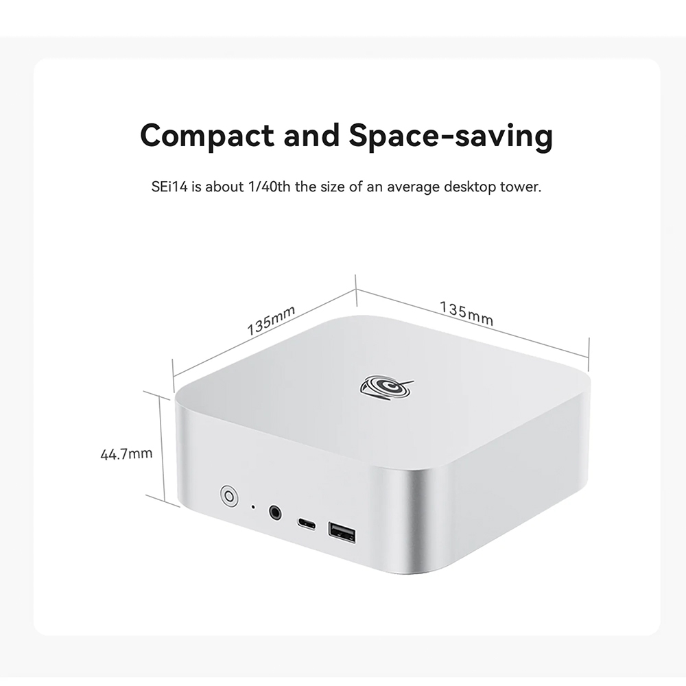 [Official ศูนย์ไทย] ใหม่ Beelink SEi14 Intel® Core™ UItra 9 185H ความจำ 32GB+1TB พร้อม Windows 11 Pro