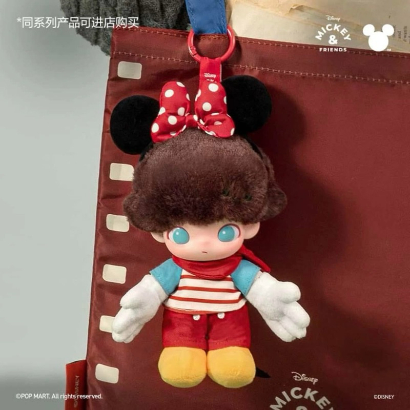 พร้อมส่ง🇹🇭✨ [เลือกตัว] พวงกุญแจห้อยกระเป๋า DIMOO x Mickey 🖤✨ Disney 🏰🌈✨