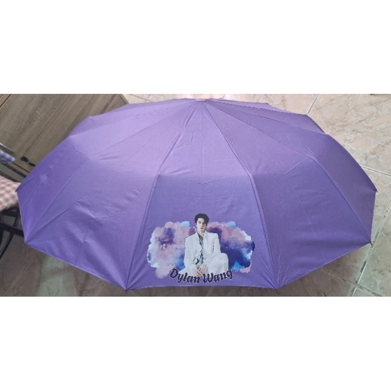 ร่มลาย Dylan Wang  รุ่นMini-3(Auto)💜