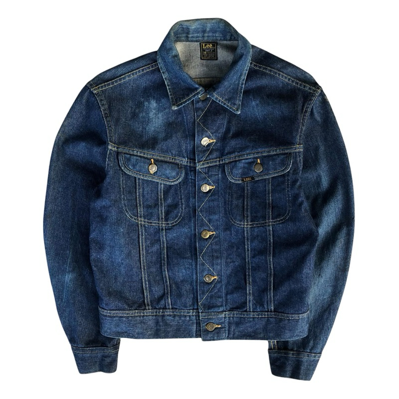 Vintage 1960s’ Lee 101-J Denim Jacket Made in Usa