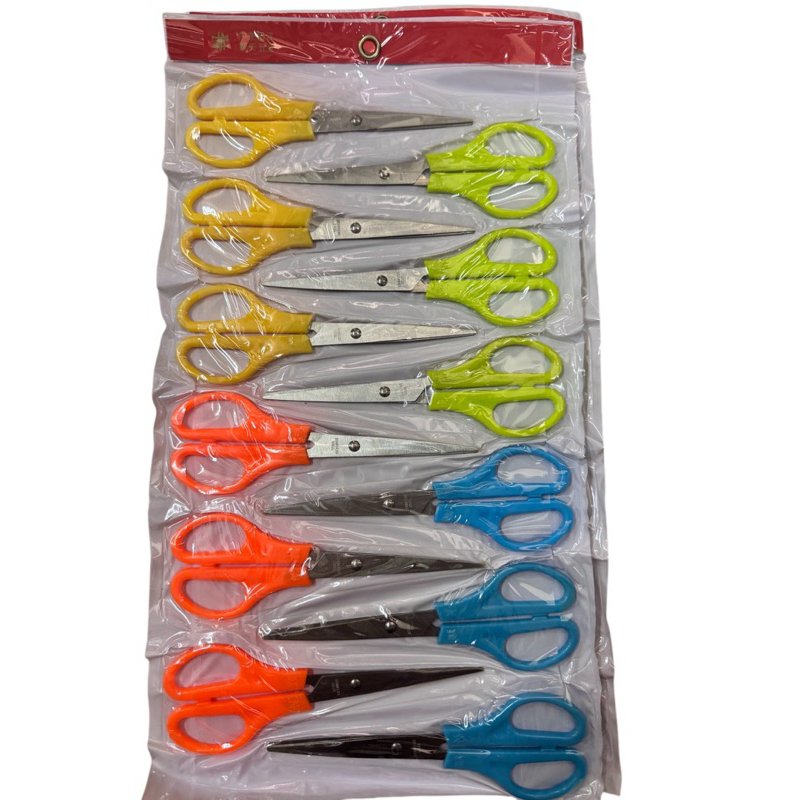 12 ชิ้น กรรไกรอเนกประสงค์ 12 ชิ้น ตัดคมกริบ (ยกโหล) AA092