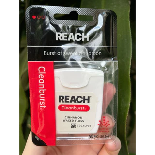 ไหมขัดฟัน REACH ของแท้ นำเข้าจาก USA (Reach Mint Waxed Floss)