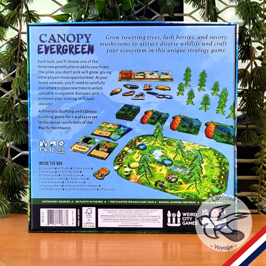 Canopy / Canopy: Evergreen / Deluxe Edition ห่อของขวัญฟรี [Boardgame] ราคา ถูกที่สุด ดีลบีเคเค แกลเลอรีภาพที่ 6