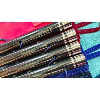 ขลุ่ย Perfect คีย์ A,Bb,C และขลุ่ยเพียงออ เลี่ยมสแตนเลสหัวท้…