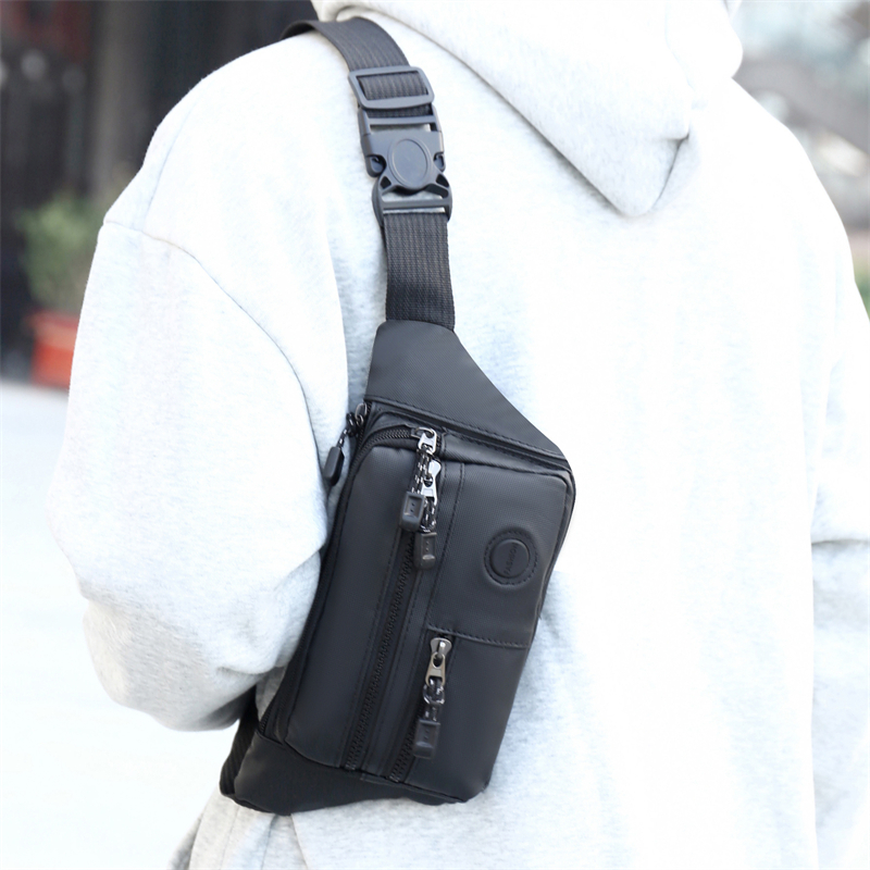 uyongit  กระเป๋าคาดเอว คาดอก ผ้าไนลอน กันน้ำ จุของได้เยอะ พร้อมส่ง B-013