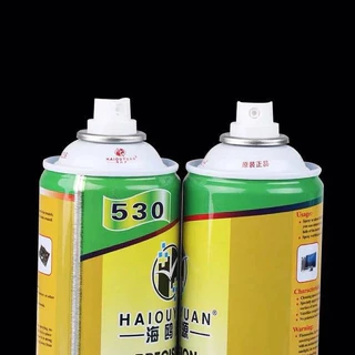 น้ำยาสเปรย์ทำความสะอาด HAIOUYUAN 530 Electronic cleaner น้ำยาใช้สำหรับทำความสะอาดอุปกรณ์อิเล็กทรอนิกส์ น้ำยาชนิดแห้งไว