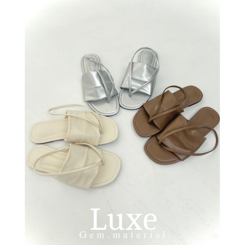 LUXE รัดข้อเท้าแบบใหม่ใส่ง่าย หน้านุ่มๆ✨