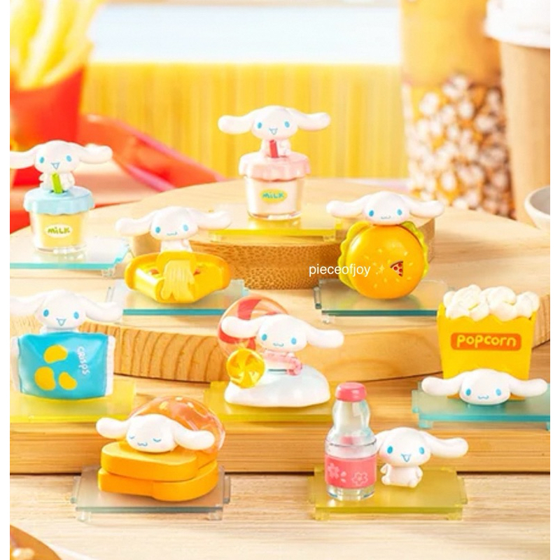 ( กดในไลฟ์มีส่วนลด  ) Cinnamoroll Fast Food ชินนามอนโรลอีสพิซซ่า
