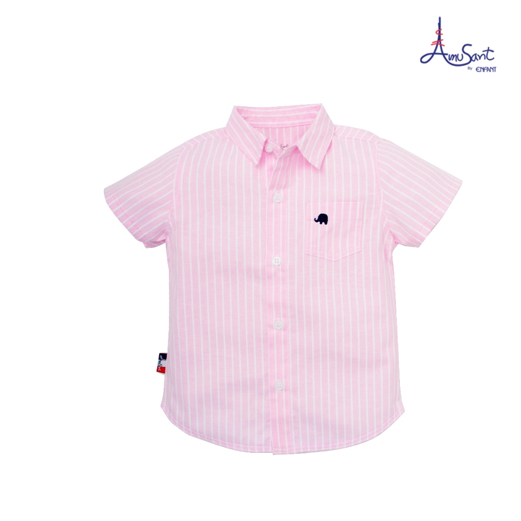 AMUSANT เสื้อเชิ้ตผ้าอ๊อกซ์ฟอร์ด (EH2B65)