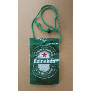 ซองกันน้ำไฮเนเก้นมีสายคล้องคอ งานของแท้ สวยงาม น่าใช้ น่าสะส…