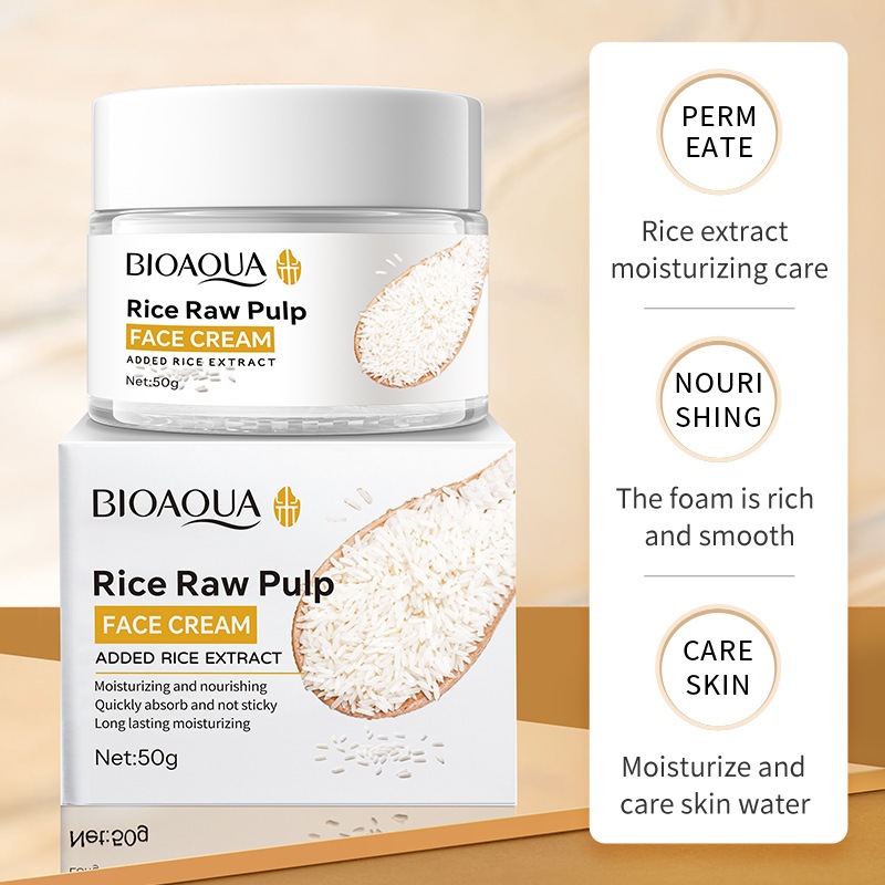 BIOAOUA ครีม Hydrating,Nourishing และ Rejuvenating Moisturizing Face Cream Cross-border