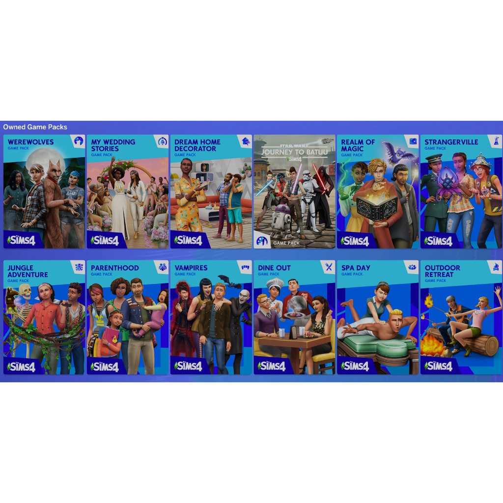 The Sims 4 - รวมครบทุกภาค