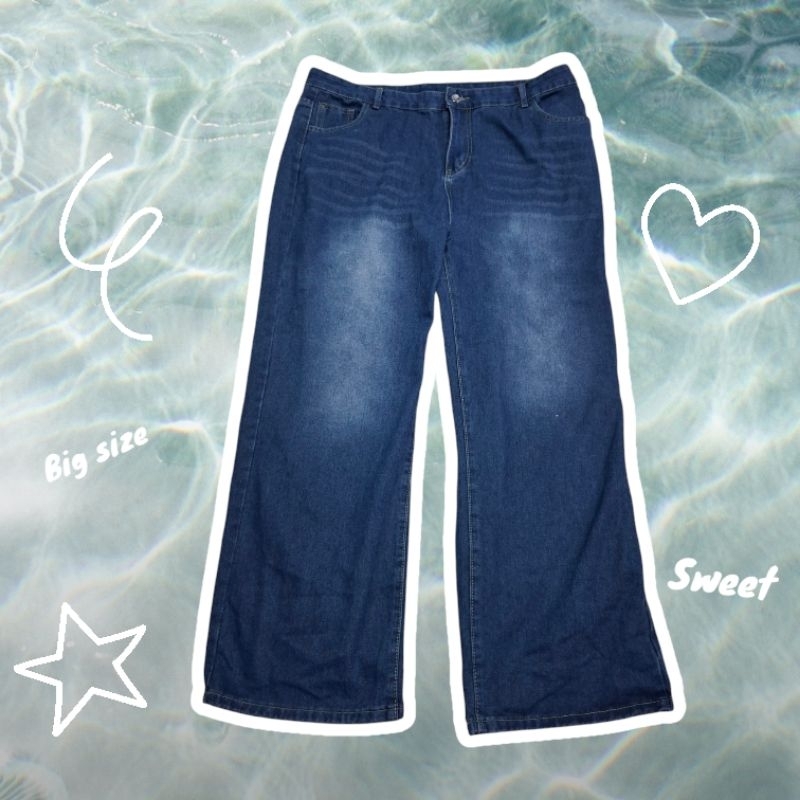 กางเกงสาวอวบ 5xl ป้ายVintage ร้านKJEANS มือ2 ลองครั้งเดียวไม่เคยใส่