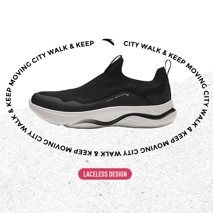 ANTA Smooth Step Men Walking Shoes รองเท้าผู้ชาย 112427701 Official Store