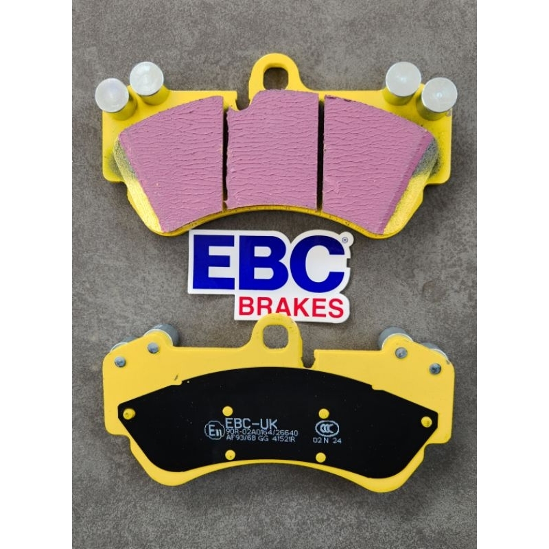 EBC Brakes รุ่น Yellowstuff / ผ้าเบรคหน้า Porsche 17Z