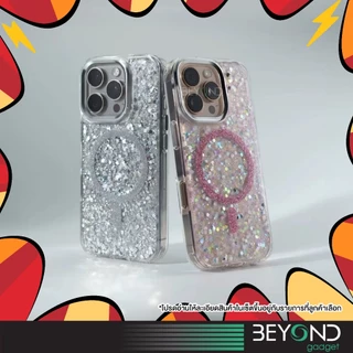 กลิตเตอร์ฉ่ำที่สุด สวยสับ❗️ เคสมือถือแม่เหล็ก LiveSmart Magnetic Case PT09 เคสกันกระแทก สำหรับไอโฟน 15 / 14 / 13 / 12