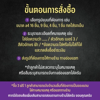 สติกเกอร์ไดคัทรูปสัตว์เลี้ยงของคุณ ระบุชื่อ,ข้อความได้ ติดได้ทุกที่ สีสวย กันน้ำ ซื้อ 3 ฟรี 1 แผ่น