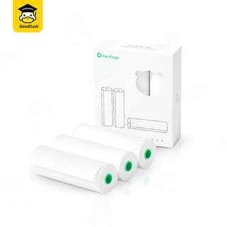 สติกเกอร์ความร้อน Peripage 107x30 mm 1แพ๊ค3ม้วน ฉลากสินค้า สติ๊กเกอร์บาร์โค้ด ไม่ใช้หมึก คุณภาพดี