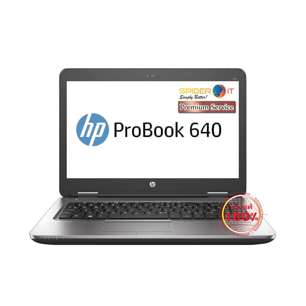 HP Probook 640G1-168TX CPU i7 , RAM 4 GB , HDD 1TB 7200 สินค้าหมดสัญญาเช่า รับประกันของแท้ 100%