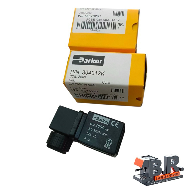 อะไหล่เครื่องชงกาแฟ ZB09 Parker PARKER solenoid valve coil ZB09 9W 220-230 50-60Hz original authenti