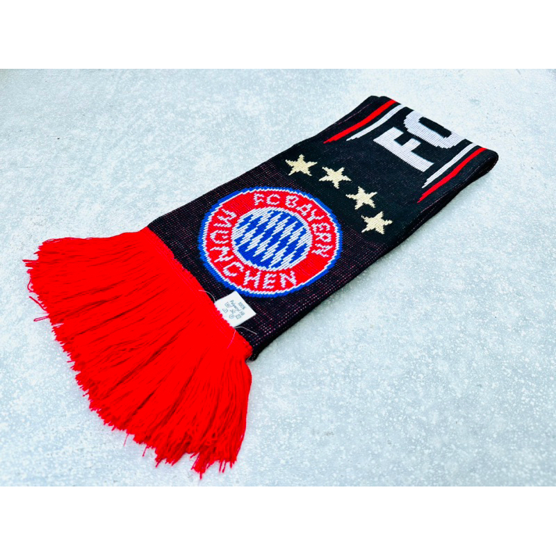 🇩🇪 ผ้าพันคอ BAYERN MUNCHEN (Black)