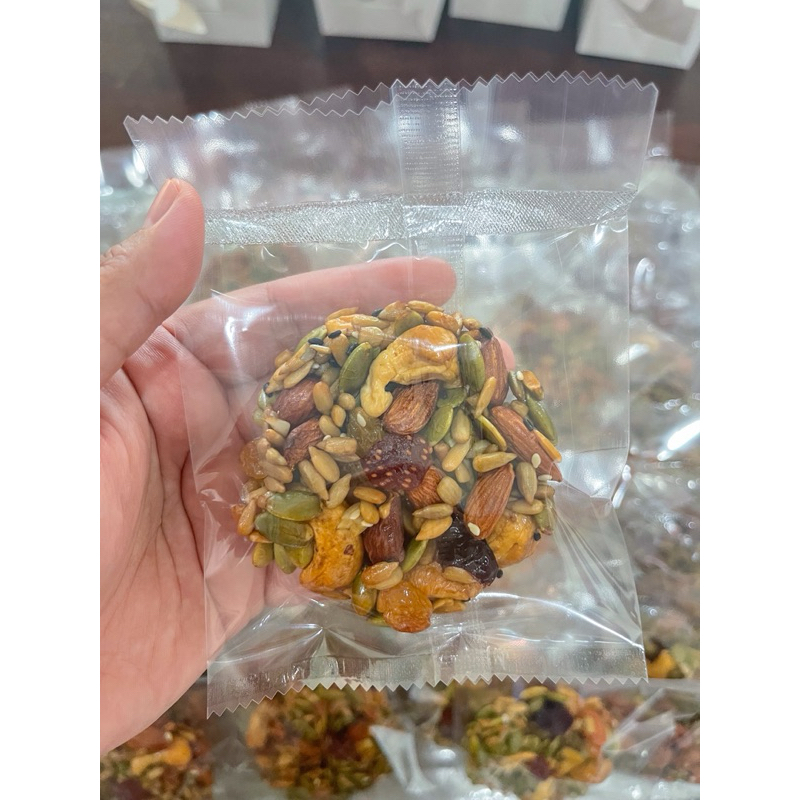 คุกกี้ธัญพืชและผลไม้ 10 ชนิด ไร้แป้ง ไร้น้ำตาล 1 กล่องมี 6 ชิ้น - รูปที่ 6