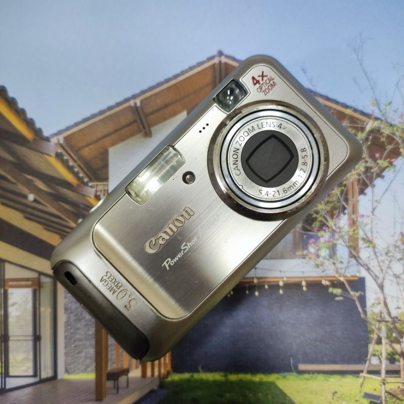 กล้องถ่ายรูปดิจิตอล Canon PowerShot A460(แฟลชชาร์จช้า)
