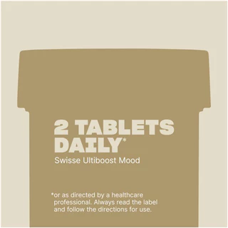 Swisse Ultiboost Mood 50 Tablets ช่วยปรับอารมณ์ การทำงานของระบบประสาท ความเครียด