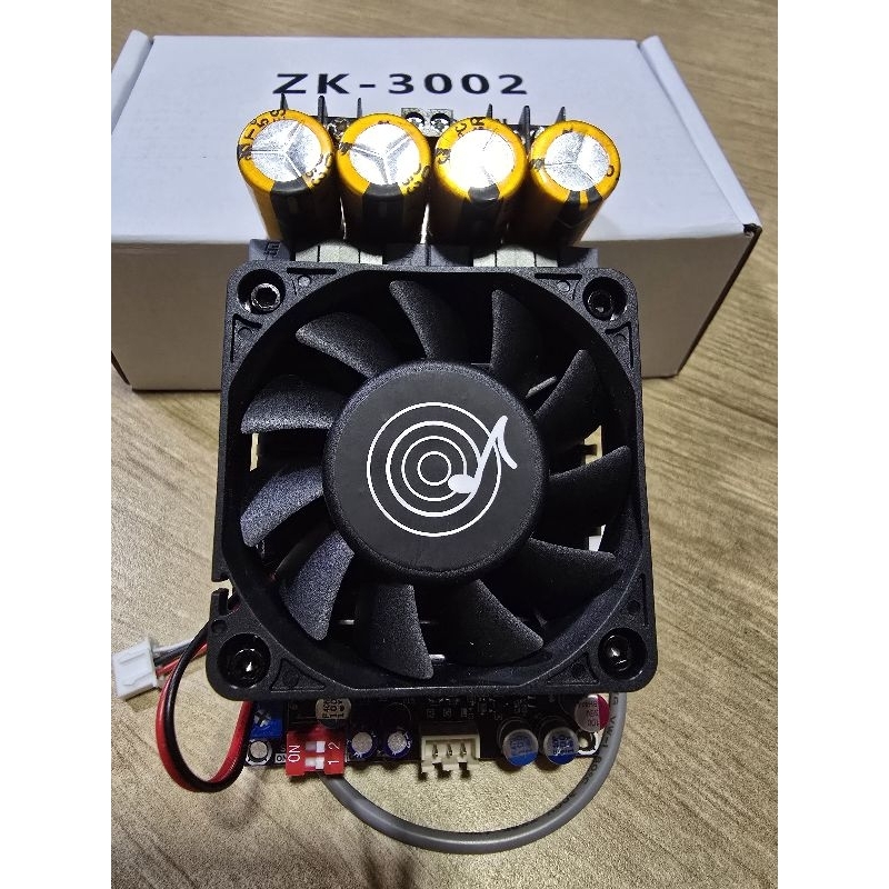 ￼แท้ แอมป์จิ๋วขับซับ zk3002 TPA3255 300W*2 แอมขับซับเบส นะคะ