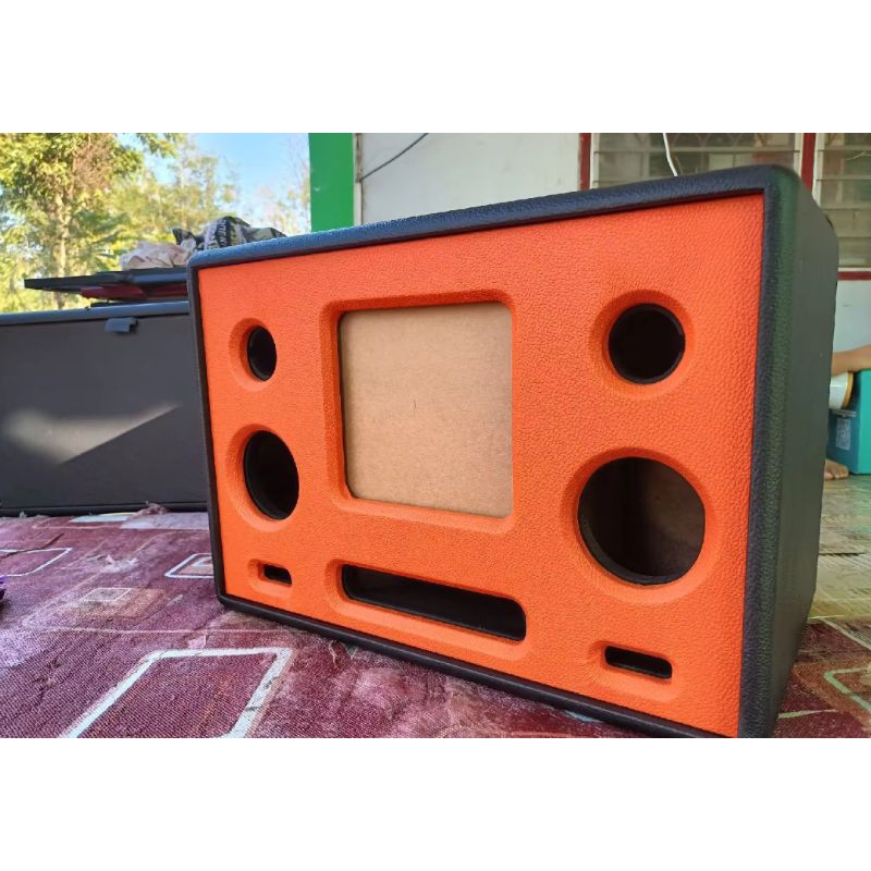 ลำโพงบลูทูธ 6.5 แบนพาส(งานหุ้มหนัง) ลำโพงบลูทูธ ลำโพงDIY กลาง 3 นิ้ว  ไม้ MDF หนา 12 mm. ลำโพงหุ้มหนัง เลือกสีเองได้