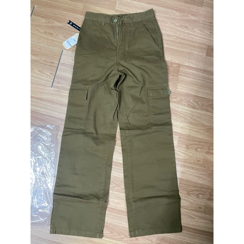 มือ1 กางเกงยีนส์ Jack Russel ขายาว ทรงคาร์โก้ เอวสูง