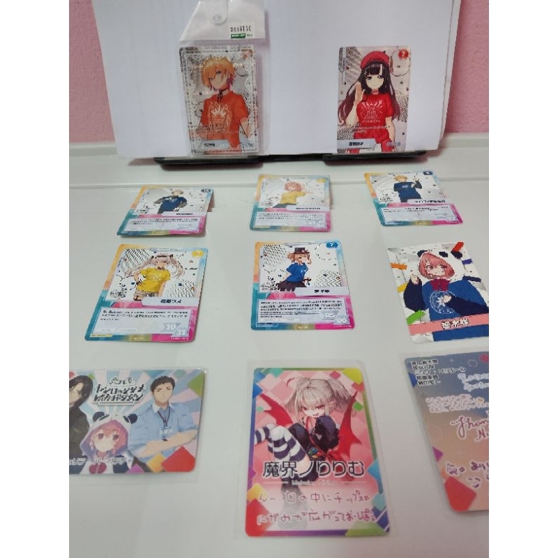 Nijisanji card ,vtuber การ์ด
