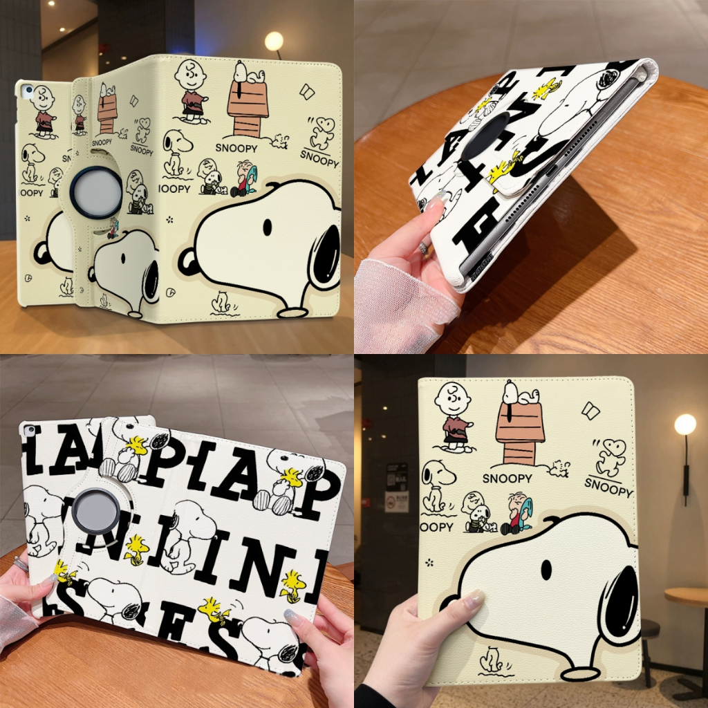 🚀จัดส่งจากกรุงเทพฯ🚀เคสipad การหมุน 360 องศา สนูปปี้ Gen9 Air7/6 11 Pro13 Gen12 Air5 น่ารัก เคสไอแพด