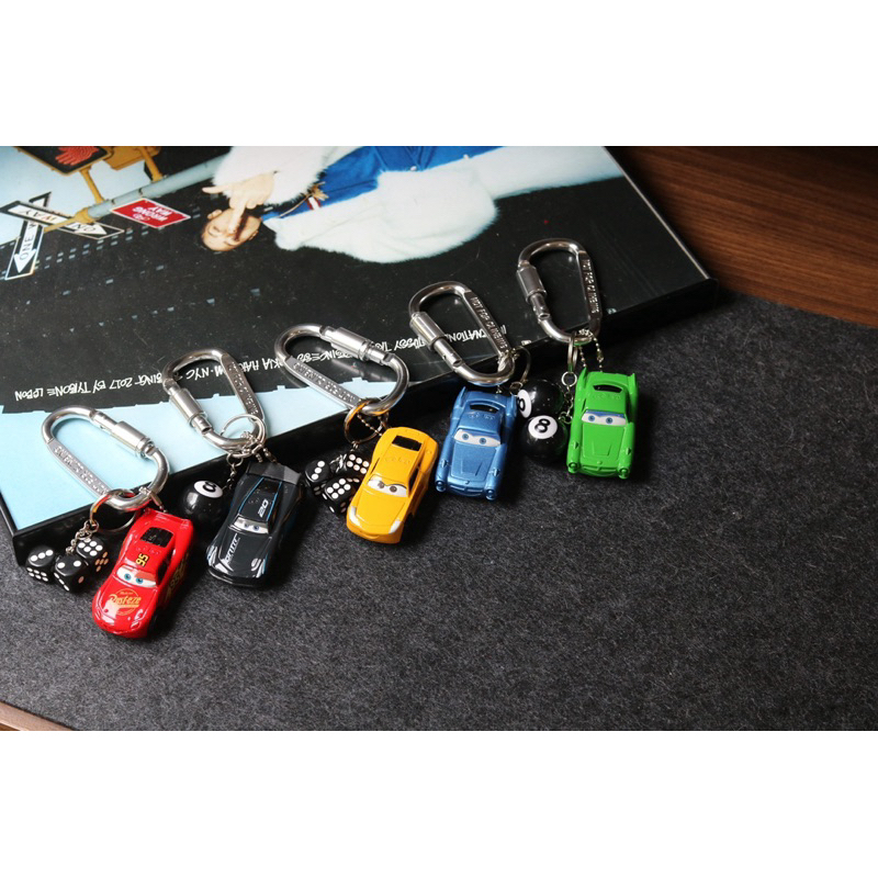 🔥 พวงกุญแจ McQueen พร้อมส่ง 🚗 ห้อยกระเป๋า/กางเกง (มีหลายสี) รูปที่ 8