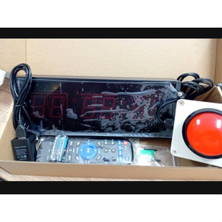 นาฬิกาจับเวลา นาฬิกาสายสวิทช์ปุ่มรีเซ็ตZero Remote Speech Co…