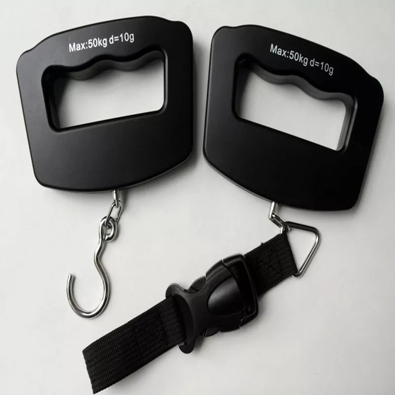 เครื่องชั่งน้ำหนักกระเป๋า พกพา เเถมถ่าน LUGGAGE SCALE รูปที่ 5