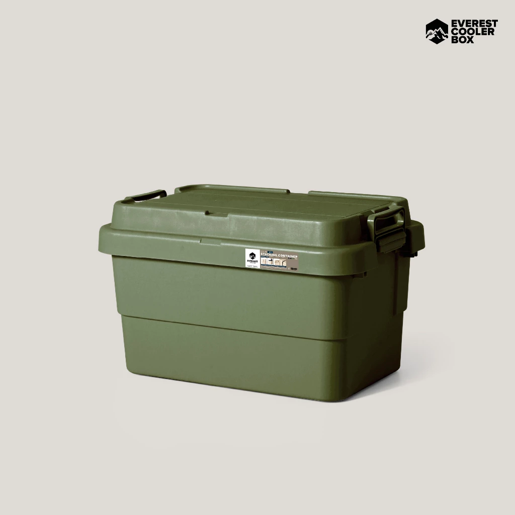 ถูกที่สุด!! ลัง STACKING CONTAINER ลังแคมป์ปิ้ง ลังeverest กล่องเก็บของ  ขนาด 30,50,70L Camping Box thumbnail 6
