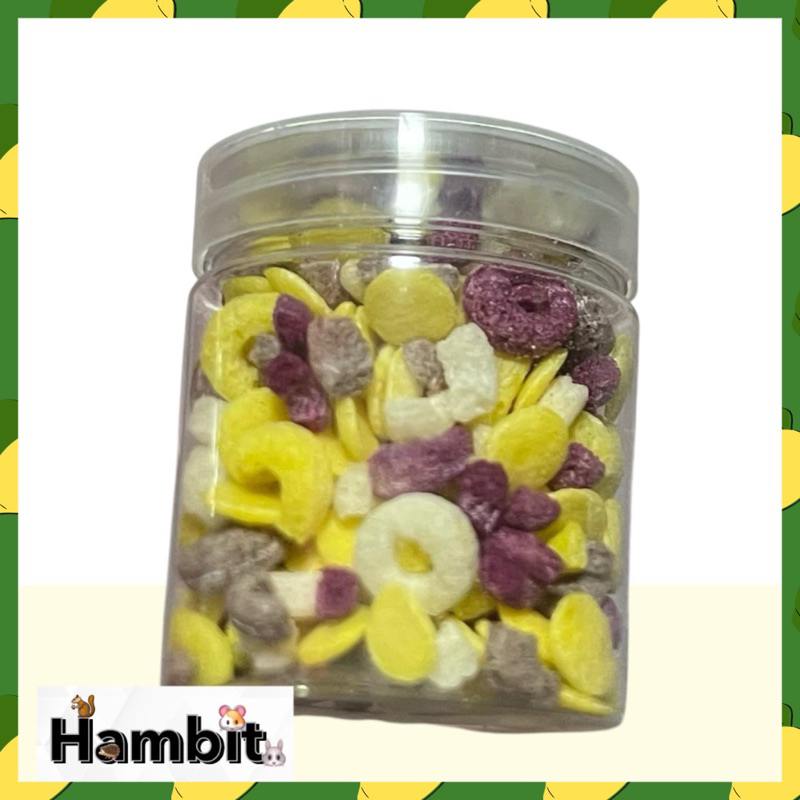ซีเรียลธัญพืชสำหรับสัตว์ฟันแทะ130ml 🐰🐹🌽🍠