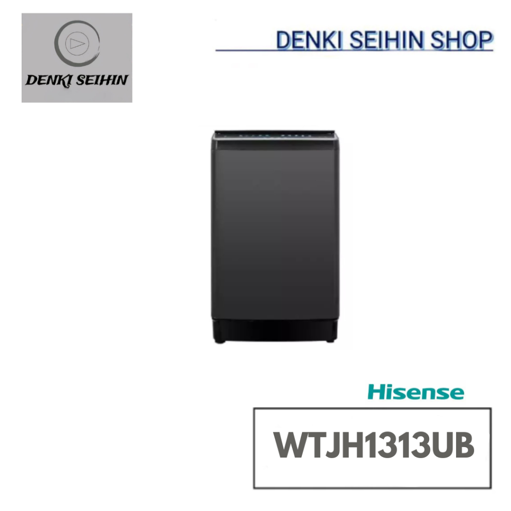 Hisense เครื่องซักผ้าฝาบน ความจุ 13 กก. รุ่น WTJH1313UB
